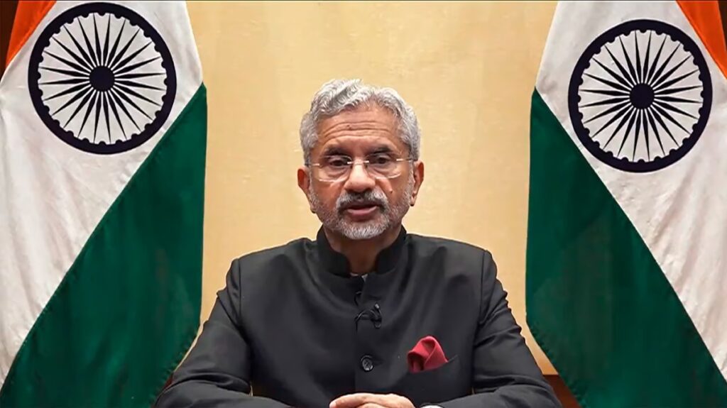 विदेश मंत्री एस जयशंकर