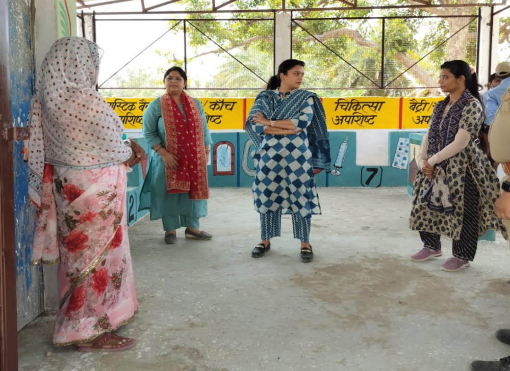 मैथा कानपुर देहात न्यूज़ : CDO Inspection