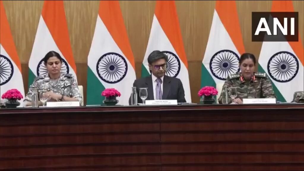 भारतीय विदेश मंत्रालय प्रेस ब्रीफिंग